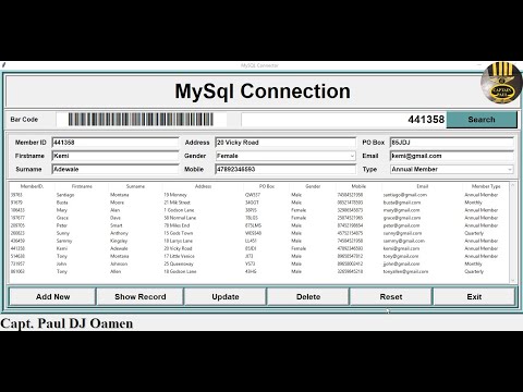 Beginners Python Tutorial With Mysql Database Connection Part 1 Of 3