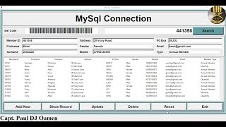 Python Tutorial with MySQL Database Connection - Part 1 of 3