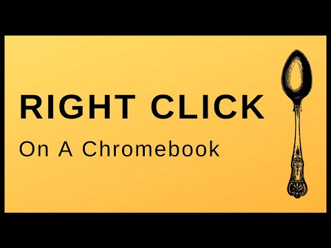 How To Right Click On A Chromebook