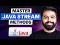 Java Stream Methods Deep Dive | All Intermediate & Terminal Operations | Java Full Course #40