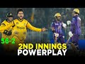 PSL 9 | 2nd Innings Powerplay | Peshawar Zalmi vs Quetta Gladiators | Match 25 | M2A1A