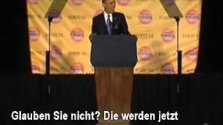 Panne bei Obama-Auftritt