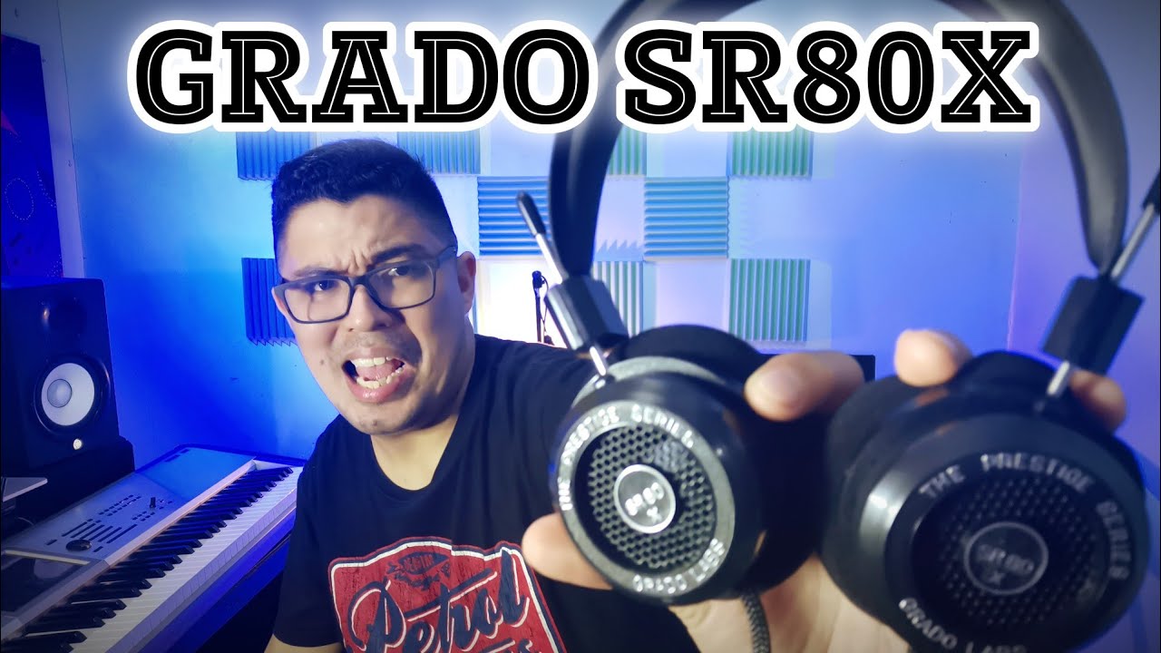 GRADO Sr80x Unboxing / Review And Comparison Open Back Headphones - YouTube