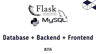 256 Connect MySQL Database in Python Flask MySQL Tutorials Hindi explanation