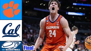 California vs Clemson Full  Game Highlights  Jan 4, 2025 | College men's basketball  | NCAA 2025