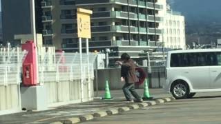 イオン駐車場で怪しい人を見つけた