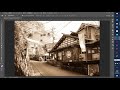 超絶！簡単！フォトショップ（ photoshop ）で画像加工でレトロ感を出す。