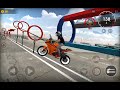 xtreme sports motorbike onewheeling highway stunts racing police escaping android gameplay.