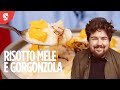 Risotto mele, gorgonzola e zafferano | CHEF in CAMICIA