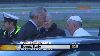 Pope Francis Heads To Cuba For Historic Meeting