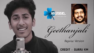 Geethanjali || Reprise Version || Lyrical Video || Shankar Nag || Suraj KM || NB STUDIO ||