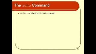 Unix Shell Scripting tutorial for beginners Basic Script Part 2
