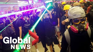 Hong Kong protests: Police storm Yuen Long station to disperse protesters | FULL