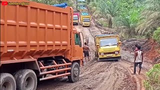 Truk umplung bersaing dengan truk tronton siapa yg terbaik