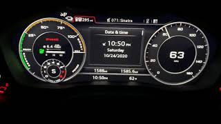 2020 Audi Q5 55 e Quattro 0-106mph acceleration test