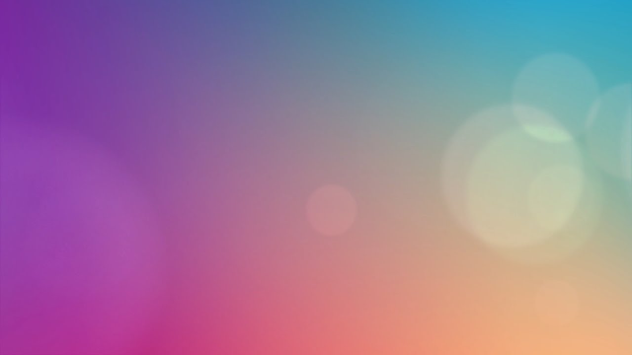Motion Color Gradient Bokeh Loop 4k Background Youtube