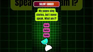 Silent Singer | Think you’re smart? Prove it! 🤔💡 #riddles #brainteasers #iqtest