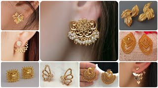 Latest gold stud earrings design 2025 || New model Gold earrings design for women | earrings design