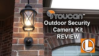 Toucan WiFi Security Camera Kit Review - Unboxing, Features, Installation, Setup, Settings, Footage