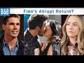 The Bold and The Beautiful Spoilers: Will Finn Return To Steffy Before STEAM's Steamy Reunion?