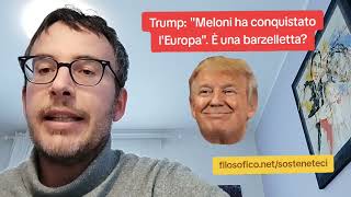 DIEGO FUSARO: Trump: \