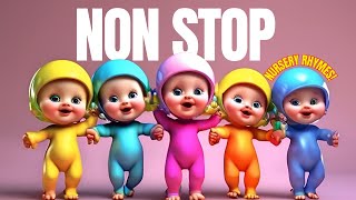 Non Stop English Nursery Rhymes For Kids | 1 Hour Special.