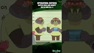 Rick and Morty | Operation Hot Dog | Adult Swim UK 🇬🇧