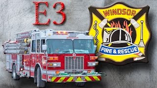 Windsor Fire - E3 Responding