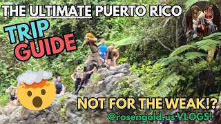 The ULTIMATE Puerto Rico Travel Guide!🌴🌊 Beaches, Food & Fun! Rosengold.us VLOGS
