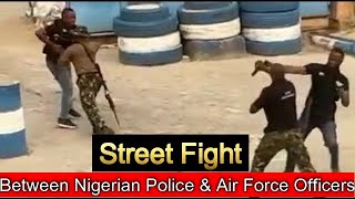 Street Figt Between Air Force And Police In Warri Explained