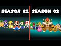 8BIT-ANI: Among Us With Super Mario Characters (ALL EPISODES) Season 1 Season 2 | Among Us Animation