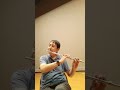 バッハ　無伴奏ソナタ　イ短調より　アルマンド　(Allemande  from Sonate a  moll  by Bach)