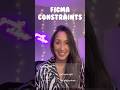 Figma constraints in 60 seconds ￼#figmatutorial #figmadesign #figma