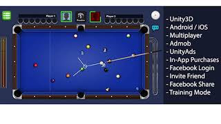 Billiards Multiplayer - 8 Ball Pool Style Unity | Codecanyon Scripts and Snippets