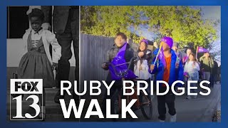 West Valley City students walk to honor famed civil rights pioneer