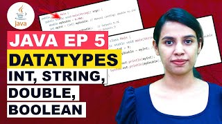 Variables and Data Types in Java - EP 5