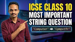 ICSE Class 10: Replace Vowels with Next Character | Important Java String Programs | String in java