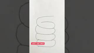 How to draw a Thumbs Up Sign Really Tutorial  #shorts#sangeetamindthinking#draw