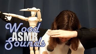 [ASMR French] ~ WOOD SOUNDS ! Tapping, Scratching, Whispering