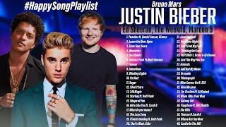 Justin Bieber, Bruno Mars, Ed Sheeran, The Weeknd, Maroon 5 - Best Songs Playlist 2021