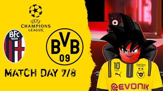 BFC VS DORTMUND MATCH DAY 7/8 UEFA CHAMPIONS LEAGUE