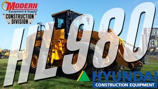 Hyundai HL980 Loader Test Drive | Modern Equipment \u0026 Supply