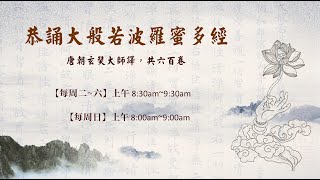 【靈巖山寺誦經】《大般若經》卷334 9/11