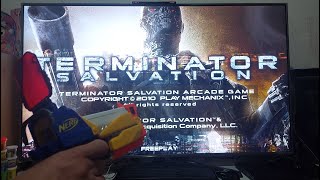 Terminator Salvation Arcade PC (Teknoparrot, Wiimote and Weapon Nerf)