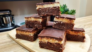 brownies with coconut and chocolate!!