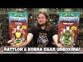 Rattlor & Kobra Khan Masters of the Universe Unboxing & Review!