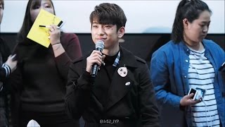 151023 GOT7 청량리 팬싸인회 소주한잔♬ 부르기전_주니어 focus