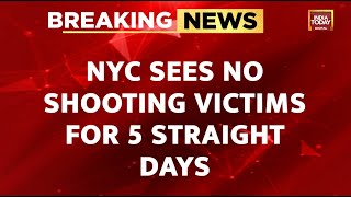 In A First In 30 Years, New York City Sees No Shooting Victims For 5 Straight Days