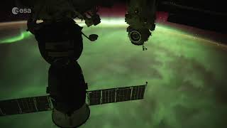 Breathtaking Aurora Borealis Timelapse from Space