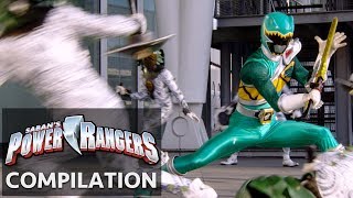 Power Rangers | Power Rangers Dino Charge Fights!